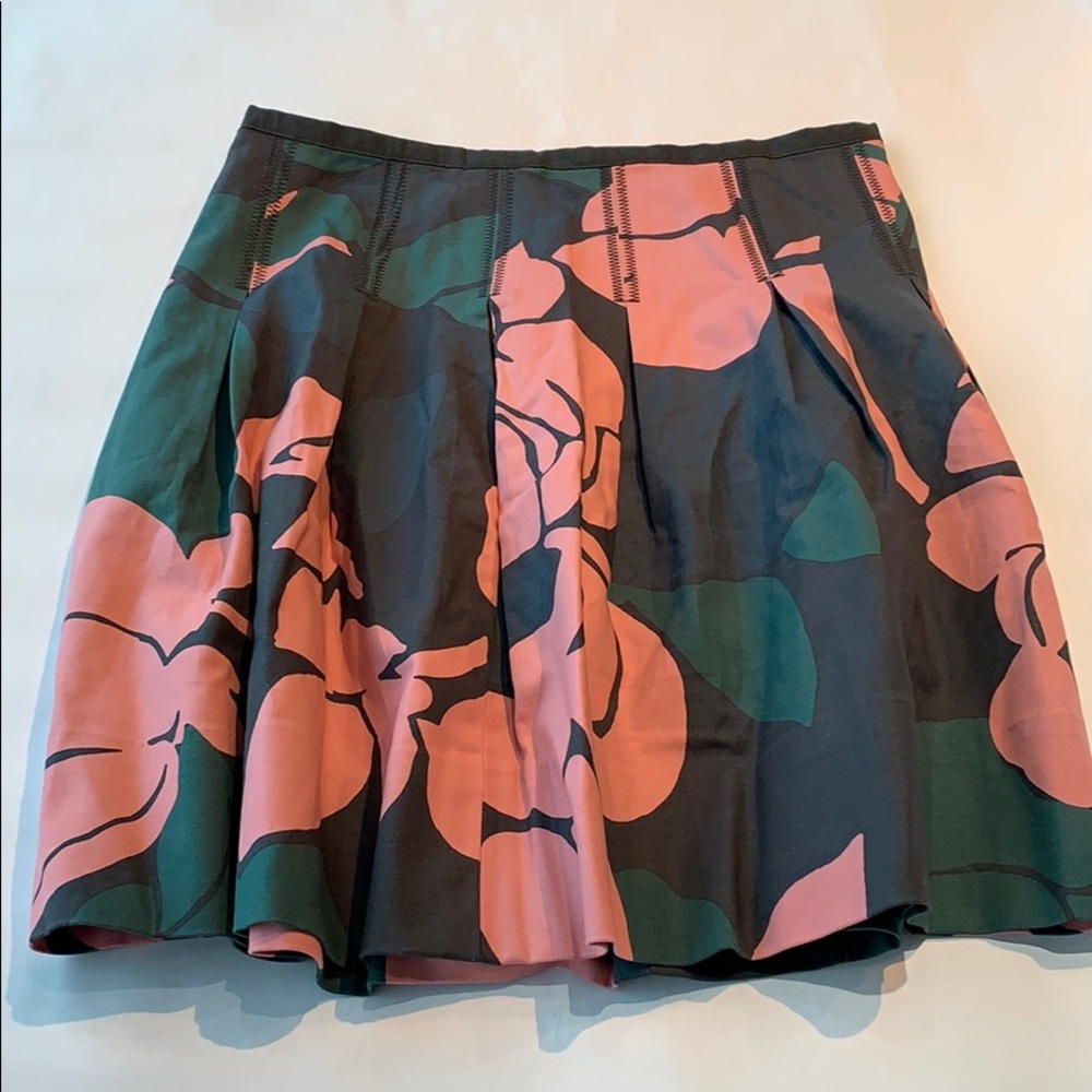 Pleated flower skirt